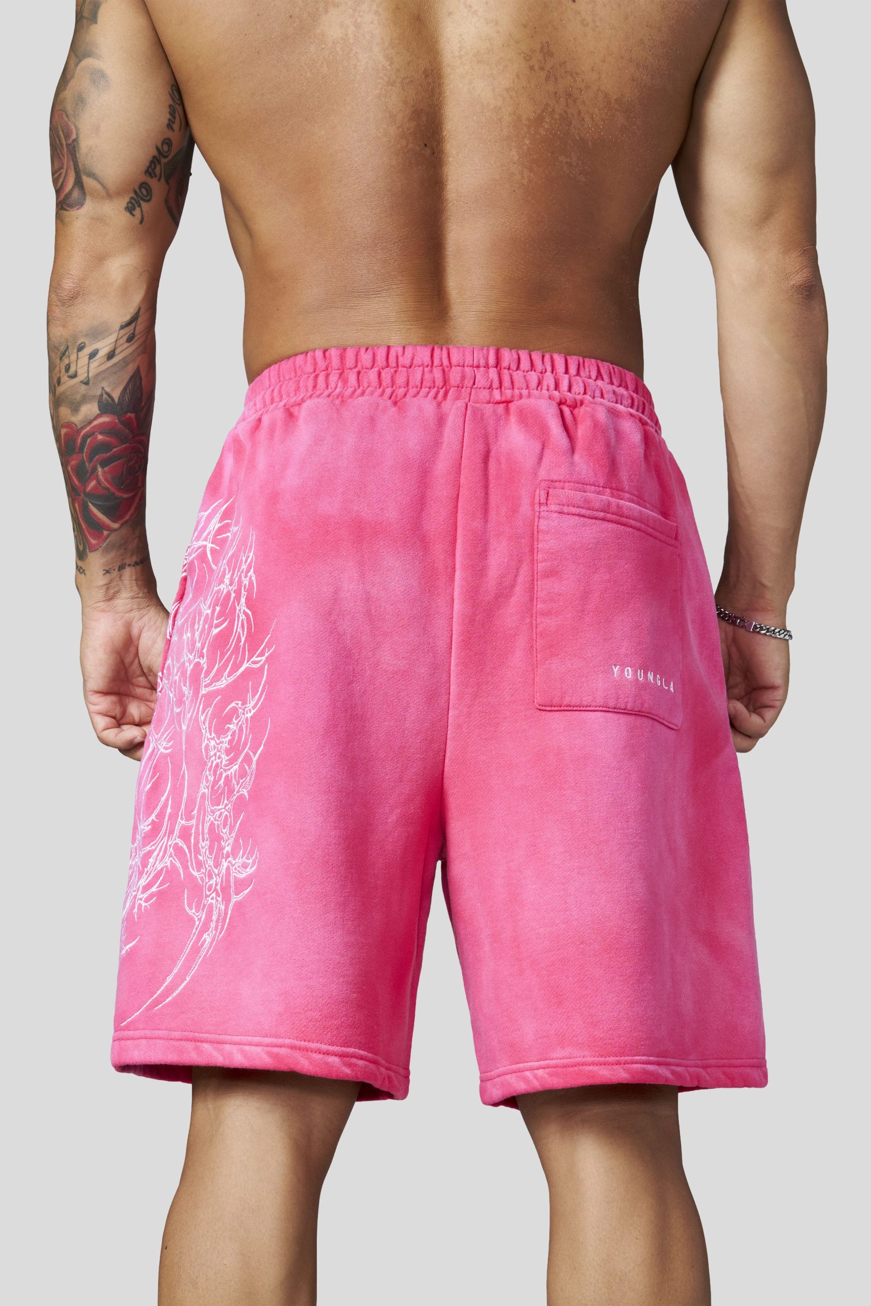 1093 - Cyberpunk Fleece Shorts - Image 7