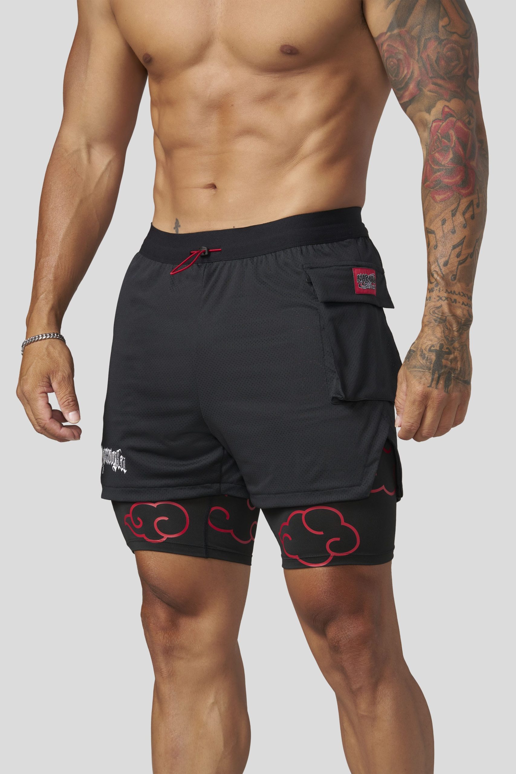 1094 - Naruto Compression Shorts - Image 3