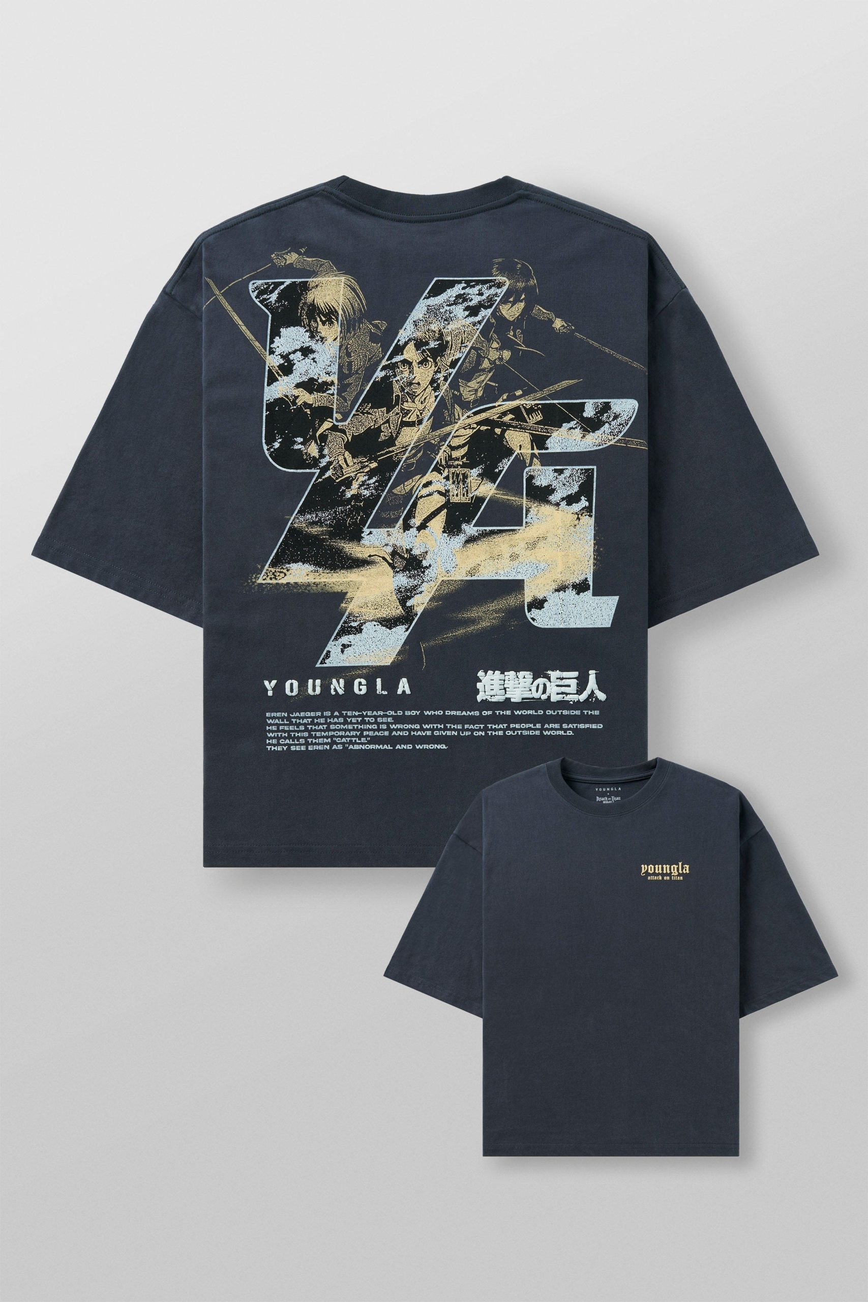 4186 - AOT? x YLA Cropped Tees - Image 11