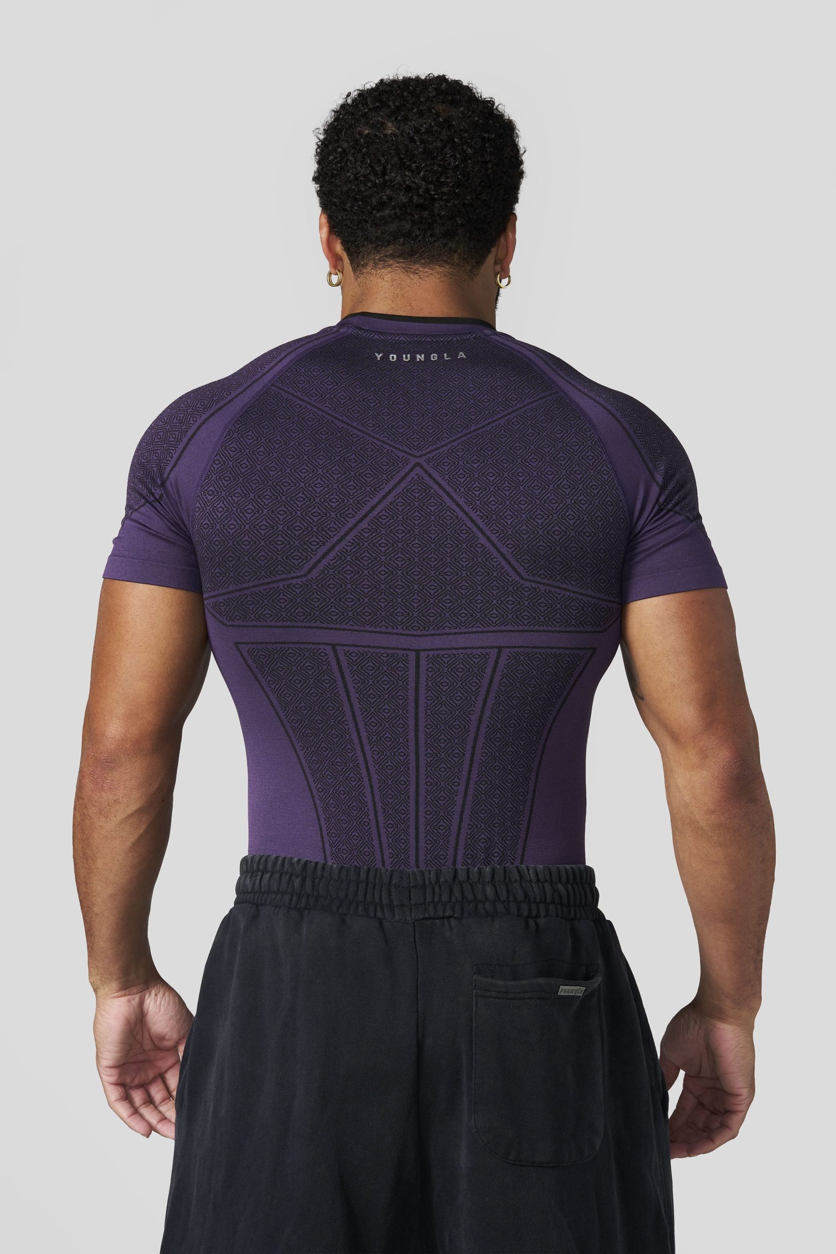 4259 - Batman Compression Tees - Purple Limited Edition - APP ONLY - Image 7