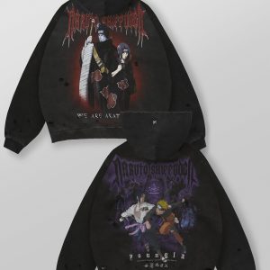 5086 - Naruto Zip-Up Hoodies