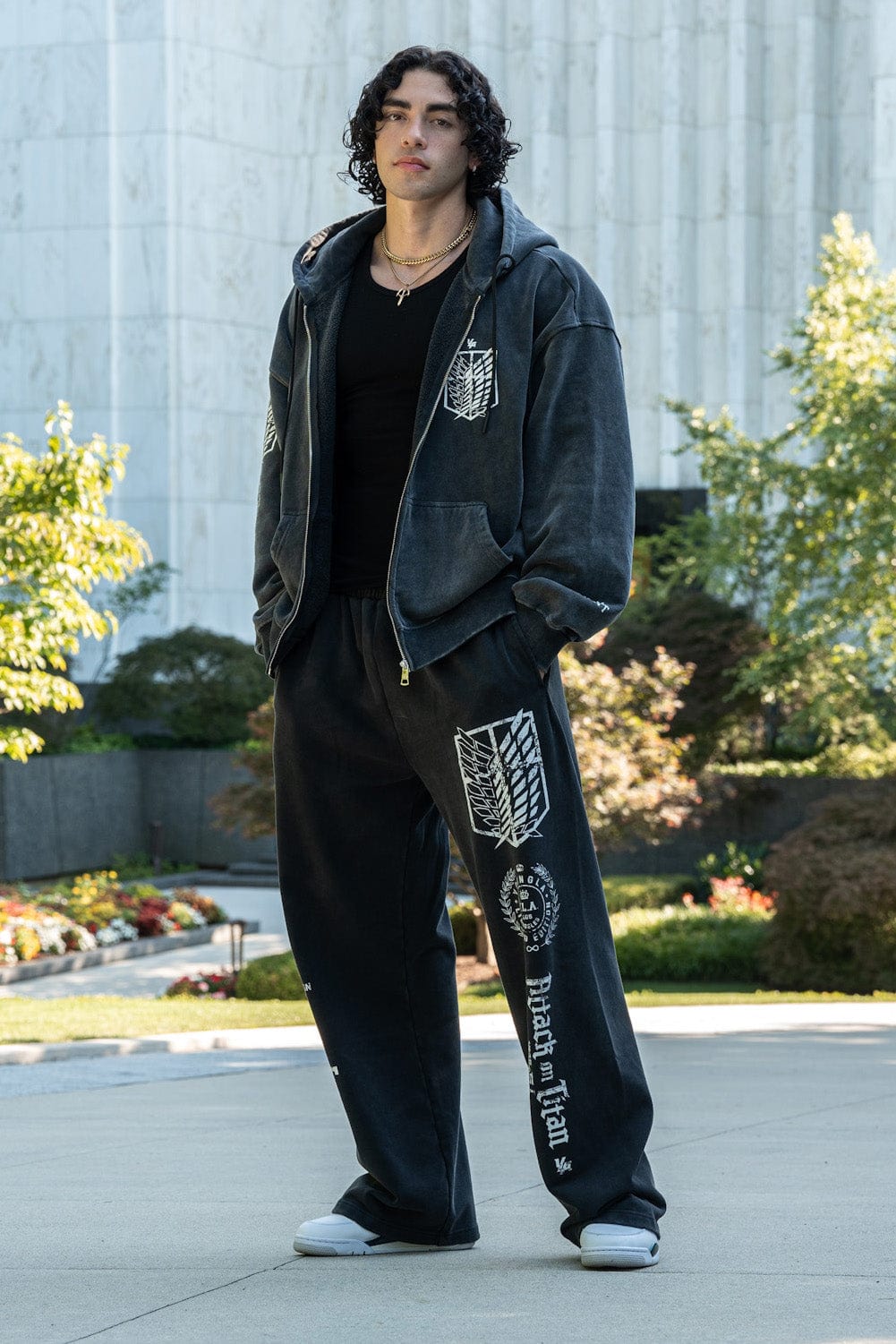 5138 - AOT? x YLA Zip-Up Hoodies - Image 3