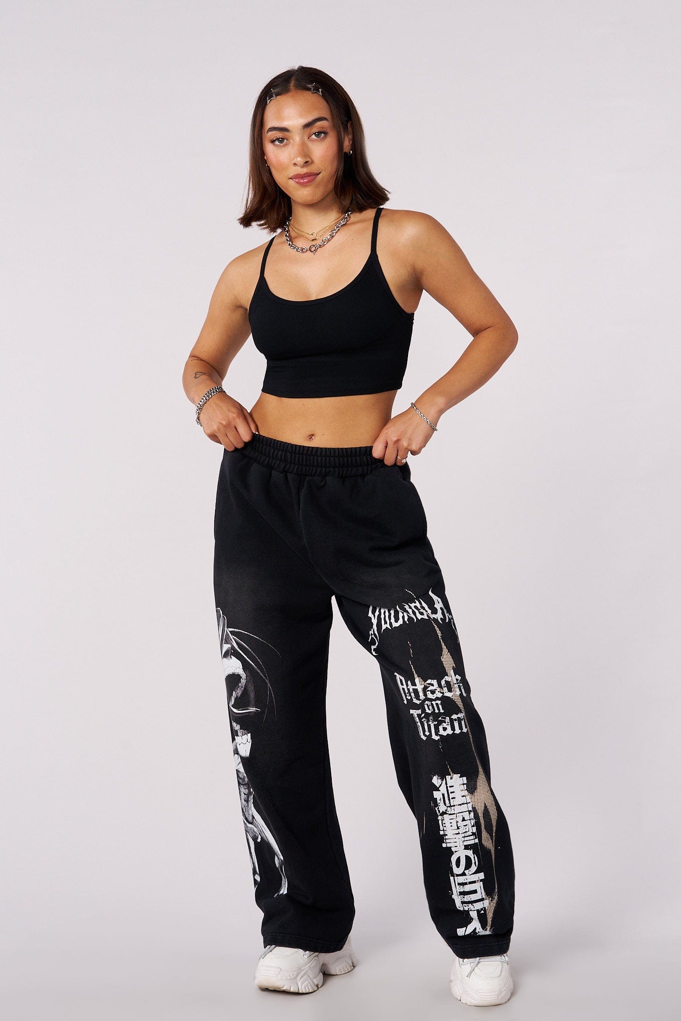 2128 - AOT? x YLA Baggy Joggers - Image 6