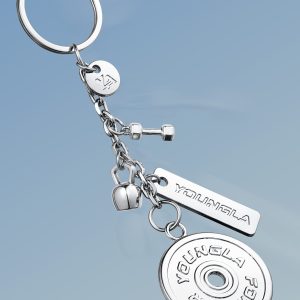 W6130 - Metal Gym Keychain