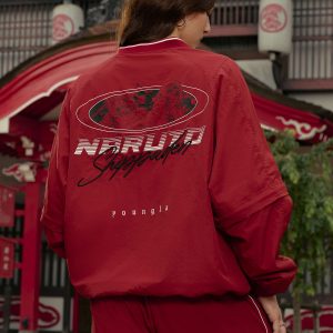 W5224 - Naruto Pullover Windbreaker