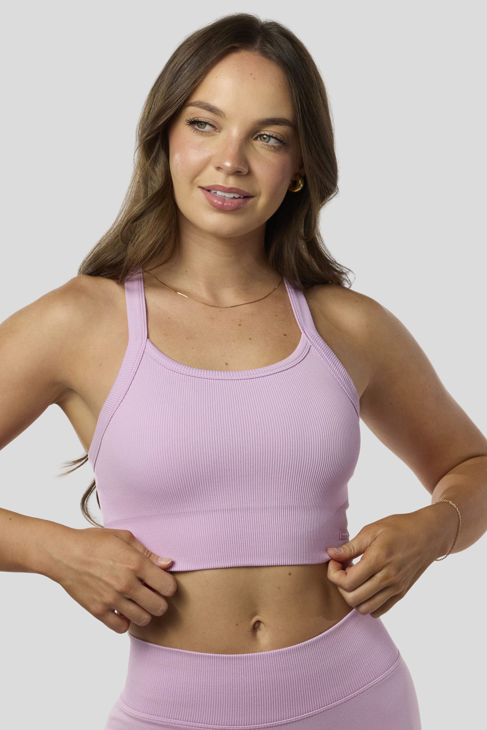 W3147 - Pulse Seamless Racerback Crop Tank - Image 9
