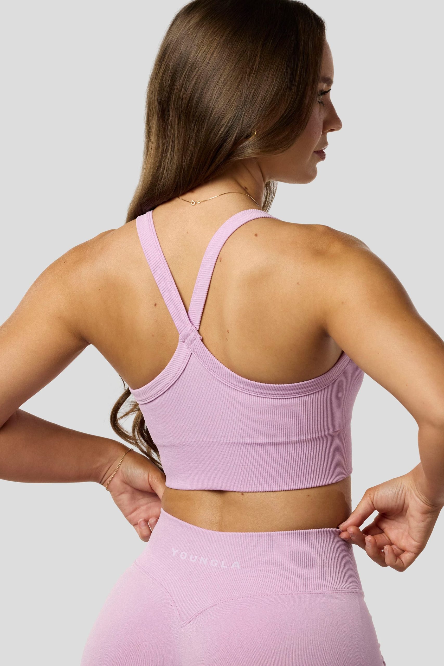 W3147 - Pulse Seamless Racerback Crop Tank - Image 10